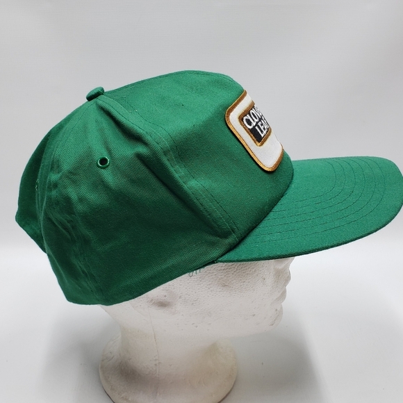 Clover Leaf Patch on Green Cap Snapback Hat Novelty Unisex - Picture 4 of 11
